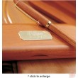 Personalized Rosewood pen case